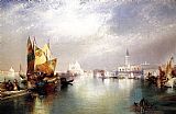 Thomas Moran Famous Paintings - The Splendor of Venice